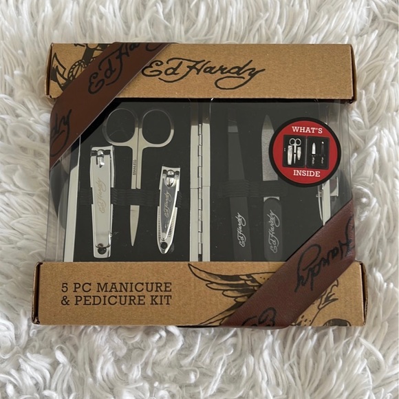 Ed Hardy Other - ❌SOLD❌❌Ed Hardy Manicure-Pedicure Set